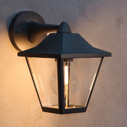 Philips - Aplique de pared exterior JULI 1xE27/25W/230V IP44