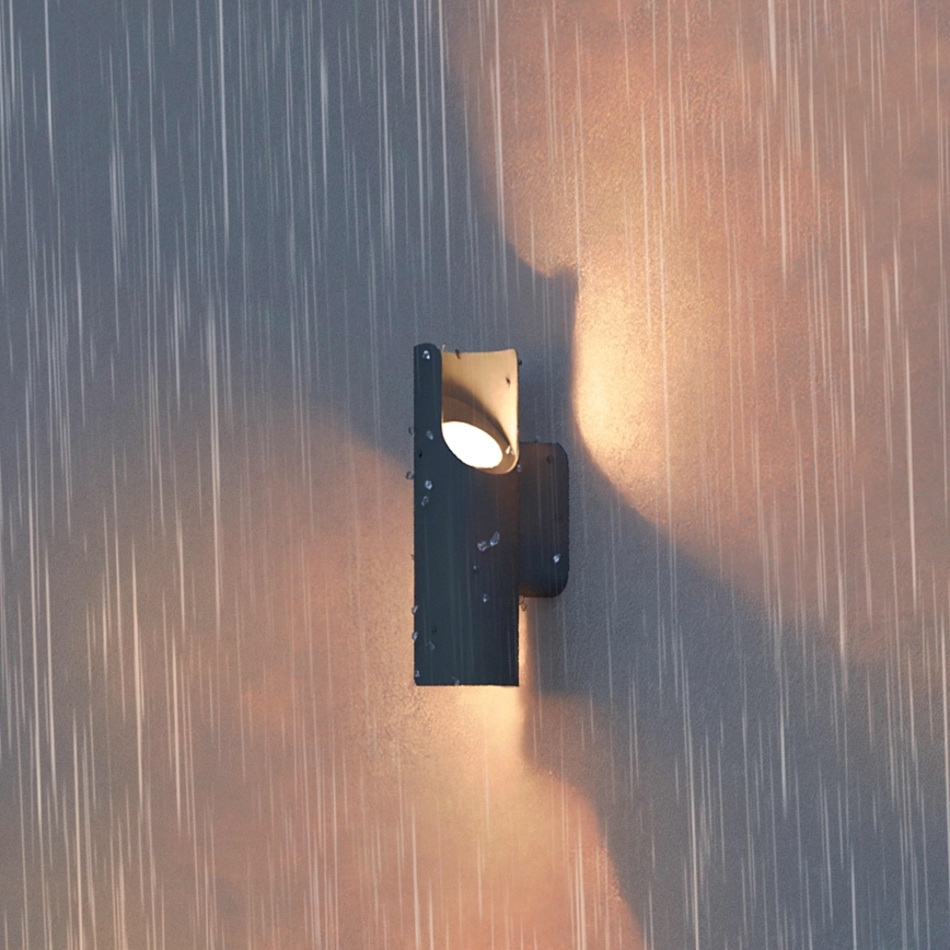 Philips - Aplique de pared exterior LED FIRA LED/4,3W/230V 2700K IP44