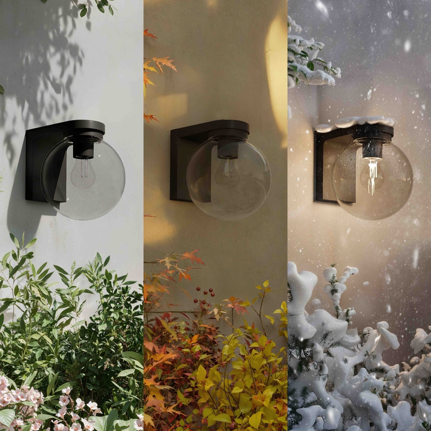 Philips - Aplique de pared exterior ULIO 1xE27/25W/230V IP44