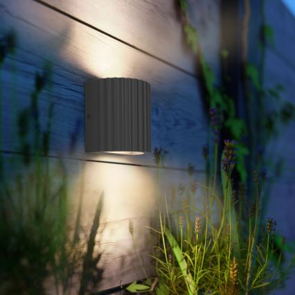 Philips - Aplique de pared LED para exterior ZYRA, 4,3 W / 230 V / 2700 K / IP44