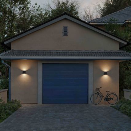 Philips - Aplique de pared LED para exterior ZYRA, 4,3 W / 230 V / 2700 K / IP44