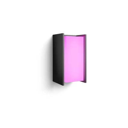 Philips - Aplique LED regulable para exterior Hue TURACO White And Color Ambiance 1xE27/8,1W/230V 1000-20000K