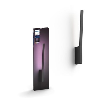Philips - Aplique de pared LED RGBW regulable Hue LIANE White and Color Ambiance LED/12W/230V