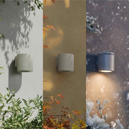 Philips - Aplique de pared para exterior FYLX 1x GU10/5W/230V blanco IP44