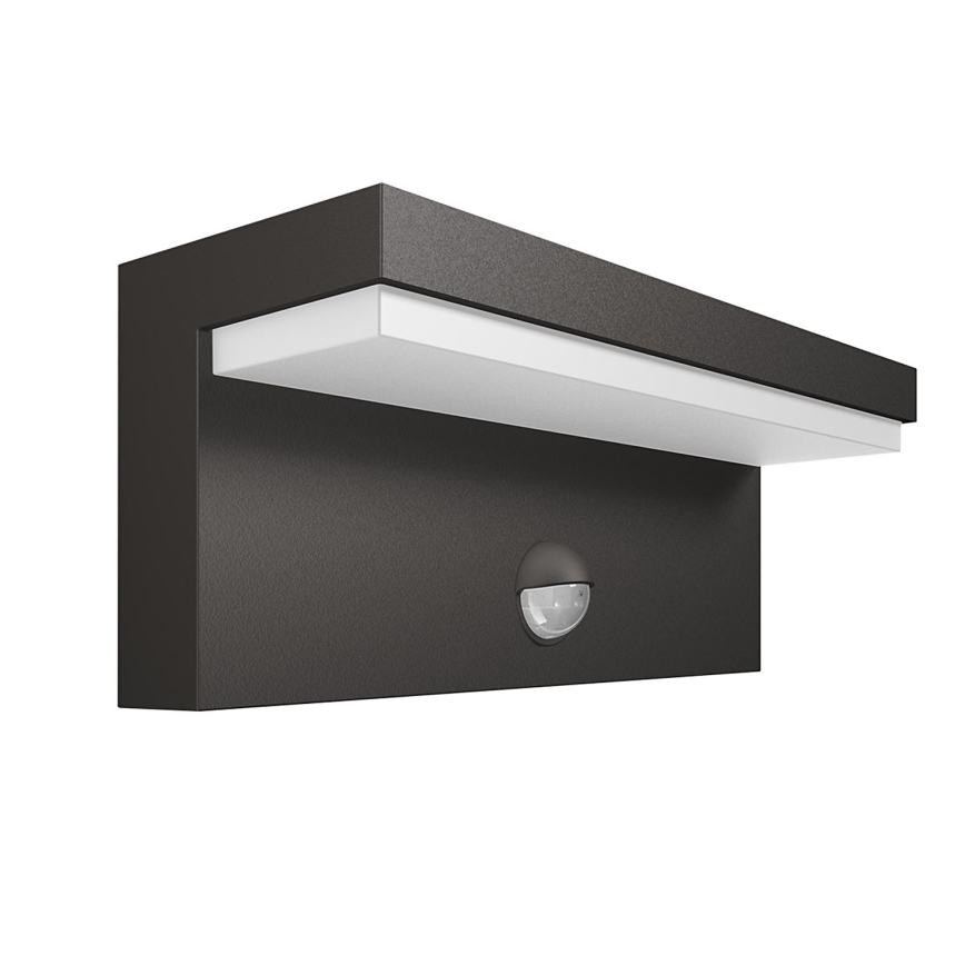 Philips - Aplique LED de exterior con sensor 2xLED/4,5W/230V 2700K IP44