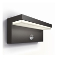 Philips - Aplique LED de exterior con sensor BUSTAN LED/3,8W/230V 4000K IP44