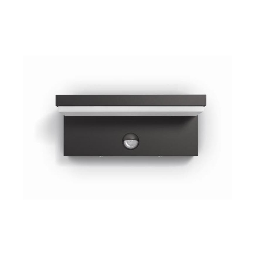 Philips - Aplique LED de exterior con sensor BUSTAN LED/3,8W/230V 4000K IP44