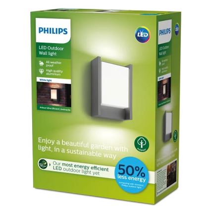 Philips - Aplique LED para exterior LED/3,8W/230V 3000K IP44