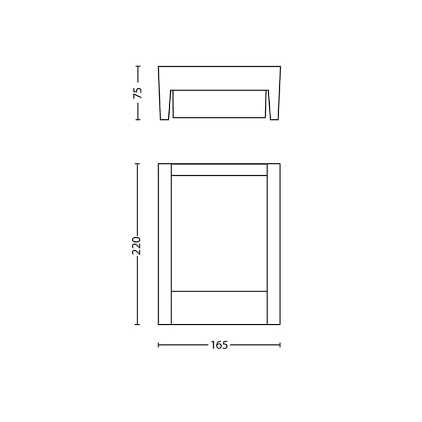 Philips - Aplique LED para exterior LED/3,8W/230V 3000K IP44