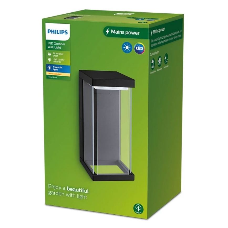 Philips - Aplique LED para exterior KYRIE LED/12W/230V IP44