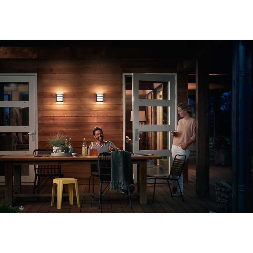 Philips - Aplique LED para exterior PYTHON LED/3,8W/230V IP44