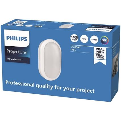 Philips - Aplique LED PROJECTLINE LED/15W/230V IP65