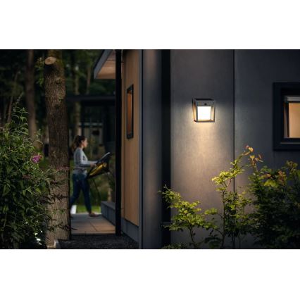 Philips - LED Luz solar de pared con sensor de movimiento y crepuscular BLAISE LED/1,5W/3,7V 2600 mAh 3000K IP44