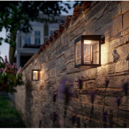 Philips - LED Luz solar de pared con sensor de movimiento y crepuscular CAMILL LED/1,4W/3,7V 2000 mAh IP44