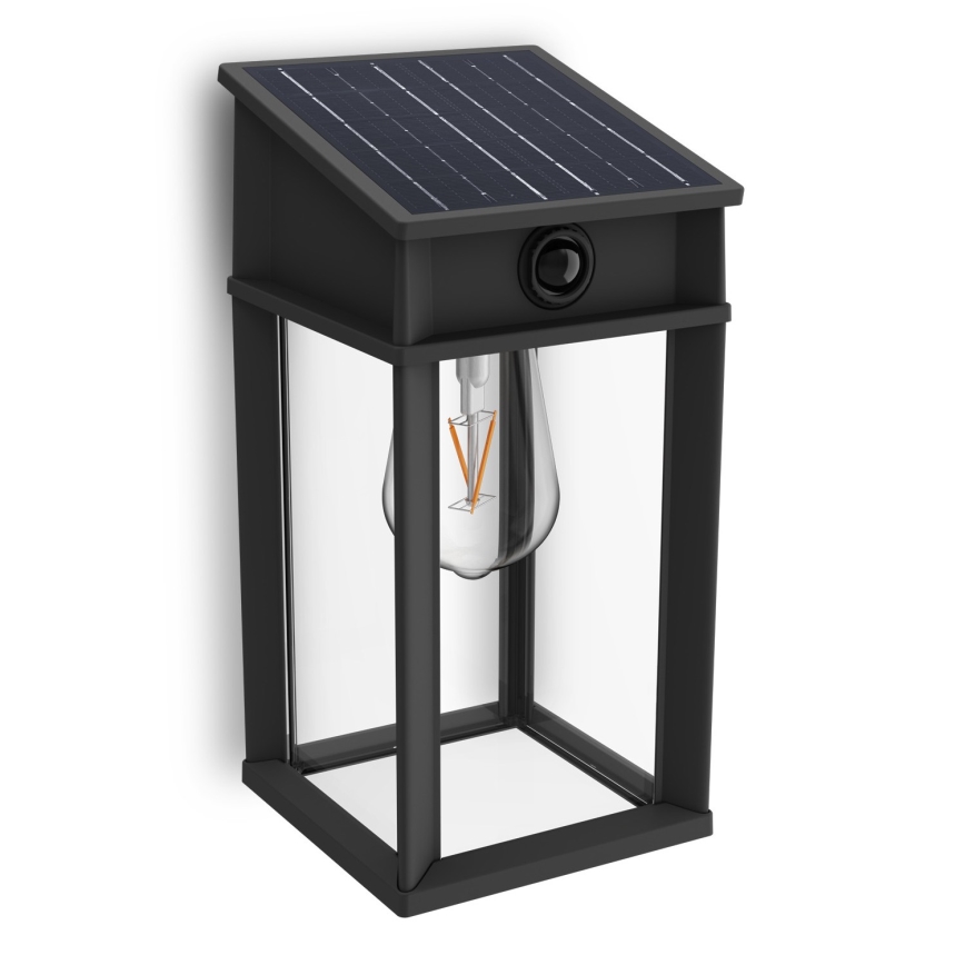 Philips - Aplique LED solar con sensor GERI LED/3,2W/3,7V 2600 mAh 2700K IP44