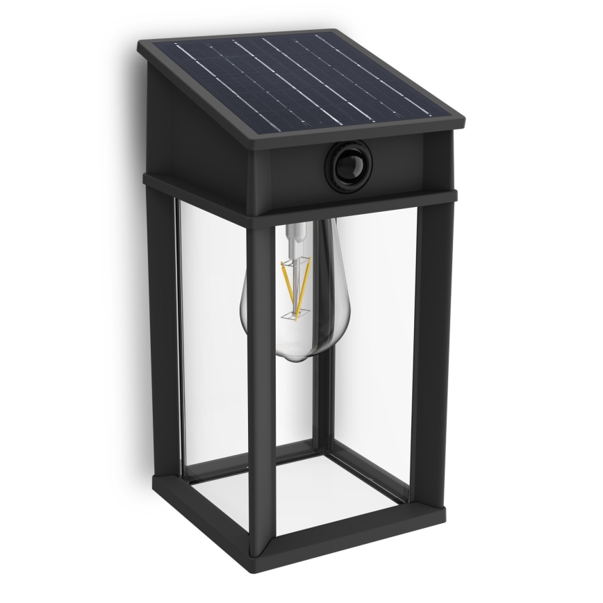 Philips - Aplique LED solar con sensor GERI LED/3,2W/3,7V 2600 mAh 4000K IP44