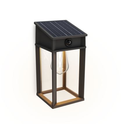 Philips - Aplique LED solar con sensor GERI LED/3,2W/3,7V 2600 mAh 2700K IP44