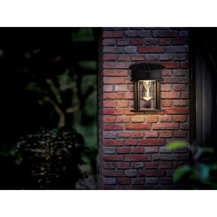 Philips - LED Luz solar de pared con sensor de movimiento y crepuscular GERI LED/3,2W/3,7V 2600 mAh 2700K IP44