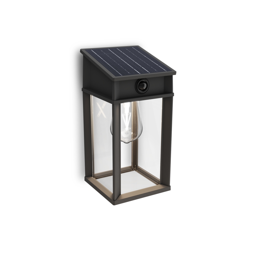 Philips - Aplique LED solar con sensor GERI LED/3,2W/3,7V 2600 mAh 4000K IP44