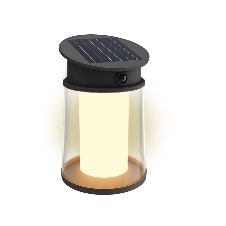 Philips - LED Luz solar de pared con sensor de movimiento y crepuscular JUDA LED/3,2W/3,7V 2600 mAh 2700K IP44