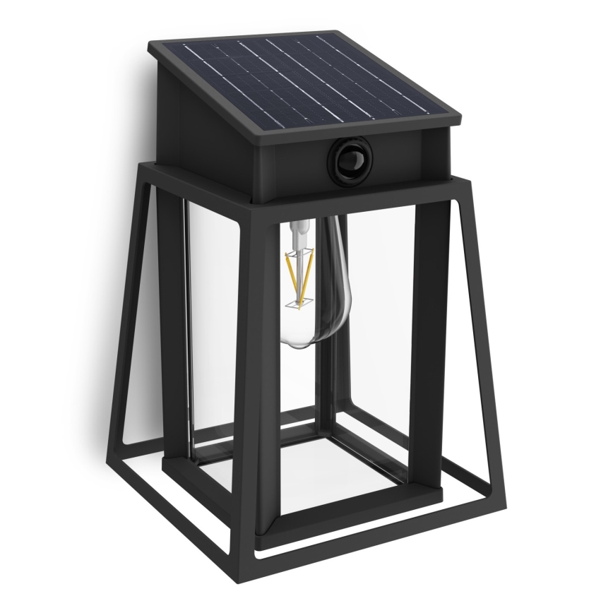 Philips - Aplique LED solar con sensor LYSIN LED/3,2W/3,7V 2600 mAh 4000K IP44