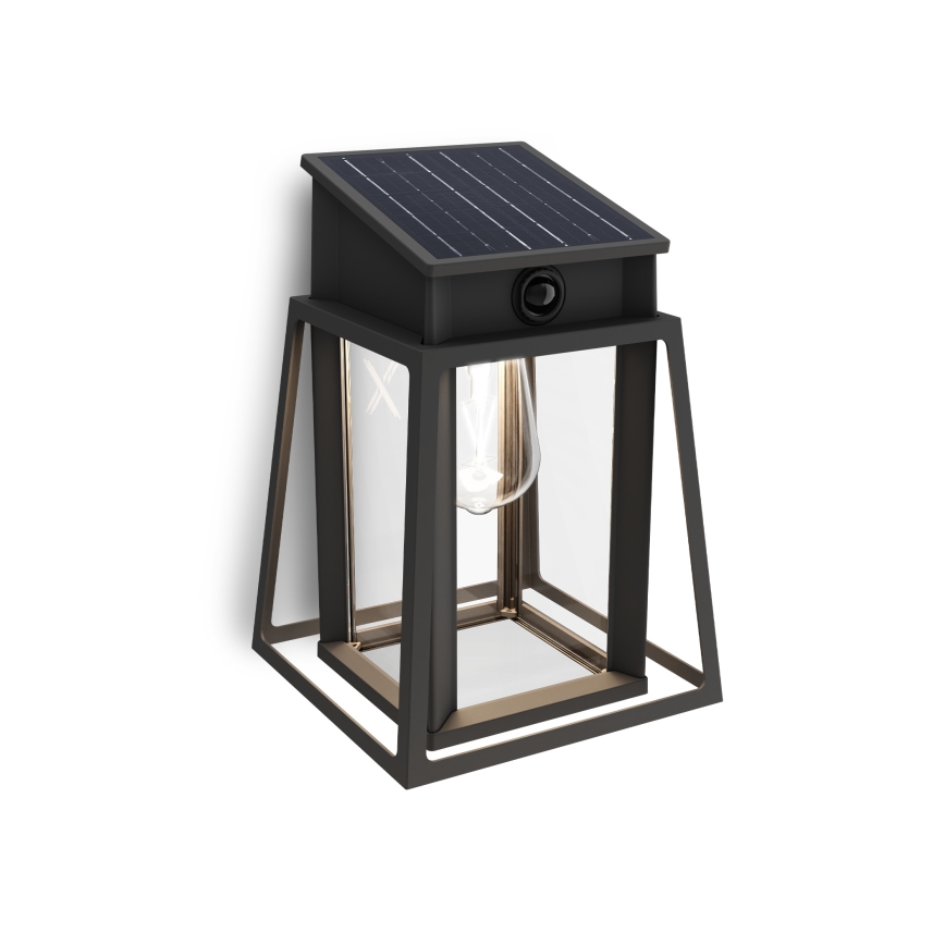 Philips - Aplique LED solar con sensor LYSIN LED/3,2W/3,7V 2600 mAh 4000K IP44