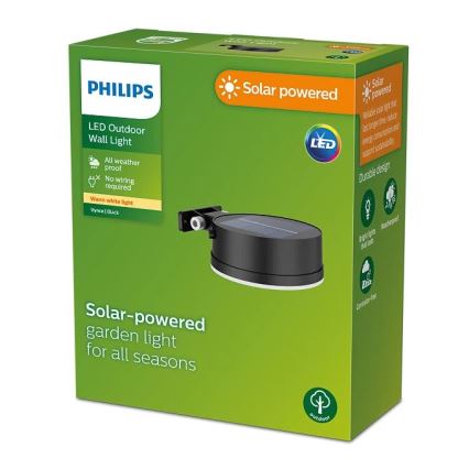 Philips - Aplique LED solar VYNCE LED/1,5W/3,7V 1500 mAh IP44