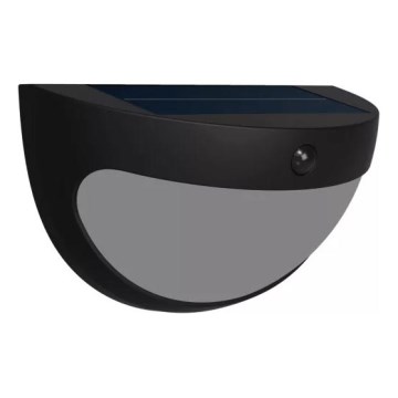 Philips - Aplique solar LED de pared con sensor SWYN LED/3,8W/3,7V 800 mAh 2700K IP44 negro
