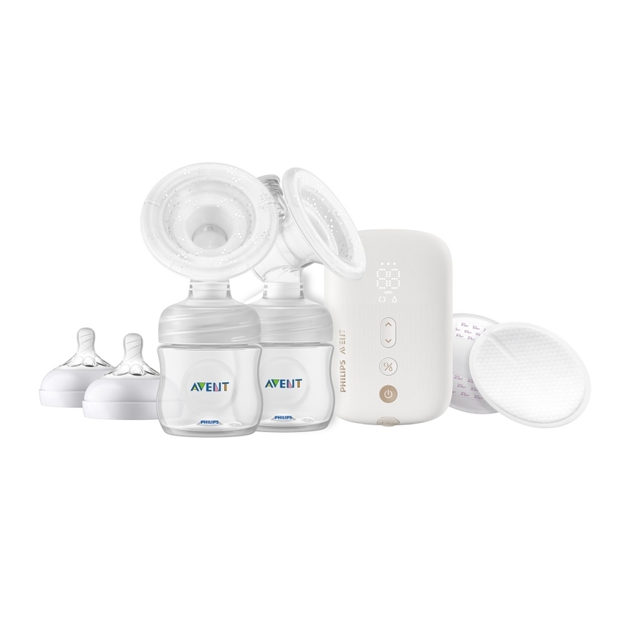 Philips Avent - Extractor de leche electrónico DUO 5V