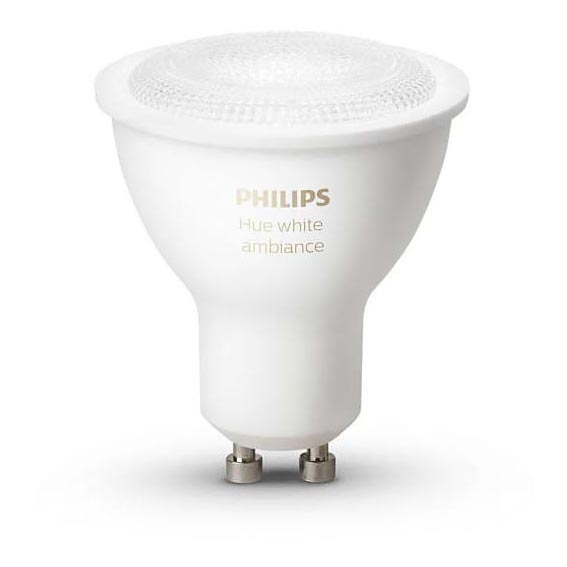 Philips - Bombilla LED regulable Hue WHITE AMBIANCE 1xGU10/5,5W