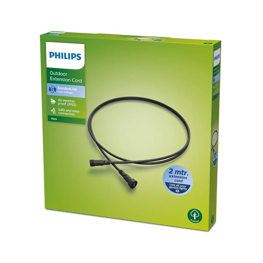 Philips - Cable de extensión exterior 2m IP65