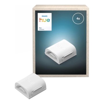 Philips - Conector de empalme para tiras LED Hue FLUX, 4 unidades