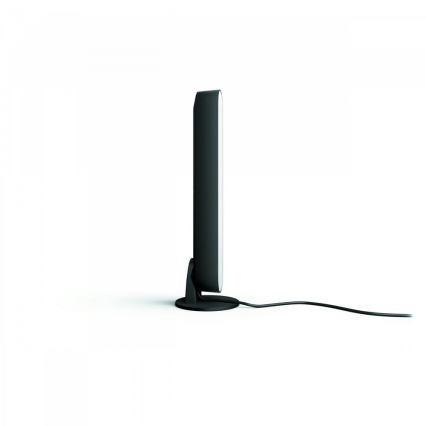 Philips - Lámpara de mesa LED RGB regulable HUE AMBIANCE LED/6W/230V negra