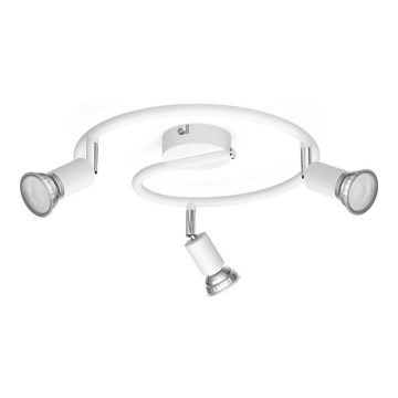 Philips - Foco 3xGU10/50W/230V blanco