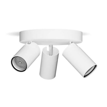 Philips - Foco de baño IDRIS 3xGU10/5W/230V IP44 blanco