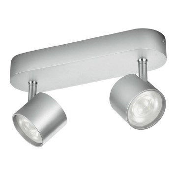 Philips - Foco empotrable LED regulable 2xLED/4,5W/230V