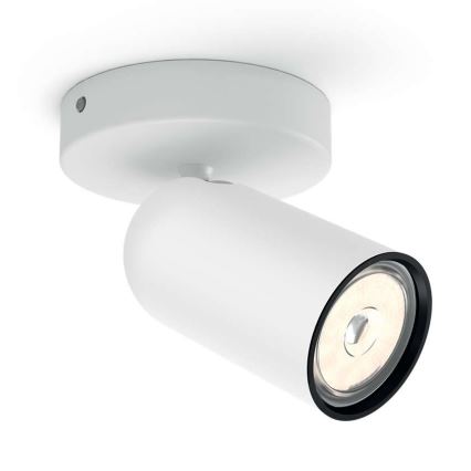 Philips - Foco empotrable LED RGBW regulable PONGEE 1xGU10/4,8W/230V 3000K blanco + mando a distancia