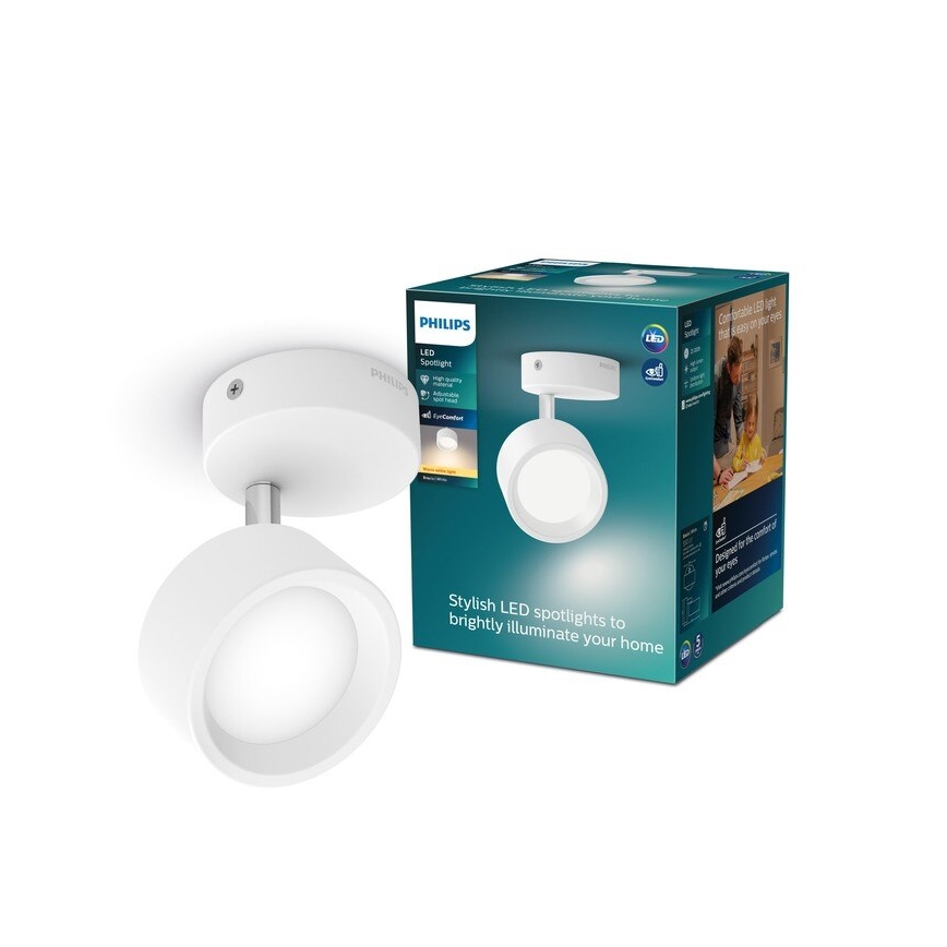 Philips - Foco LED LED/5,5W/230V blanco