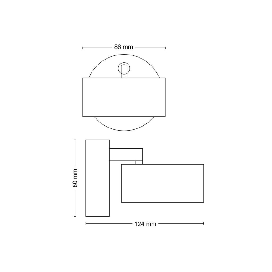 Philips - Foco LED LED/5,5W/230V blanco