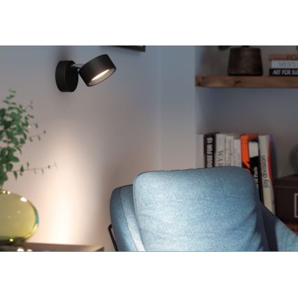 Philips - Foco LED LED/5,5W/230V negro