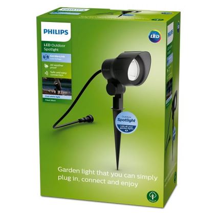 Philips - Foco LED exterior LED/6W/12V 4000K IP44