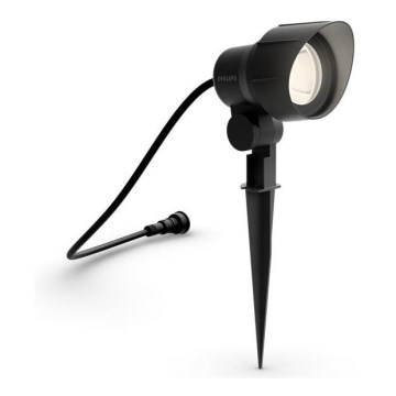 Philips - Foco LED exterior LED/6W/12V 2700K IP44