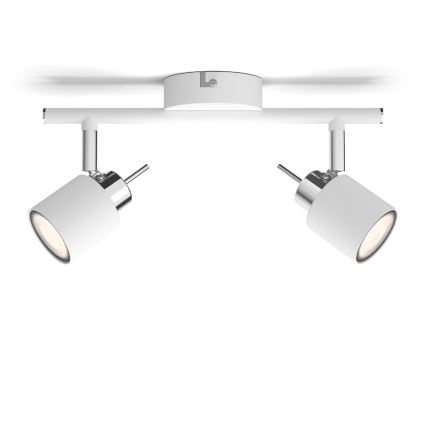 Philips - Foco 2xGU10/35W/230V blanco
