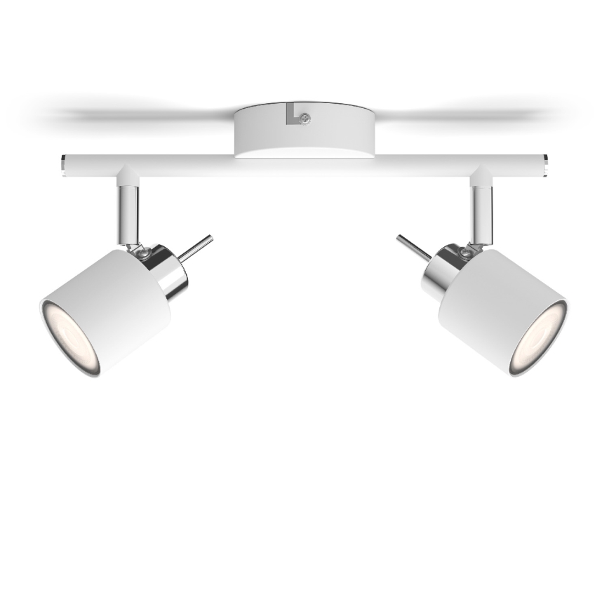 Philips - Foco 2xGU10/35W/230V blanco