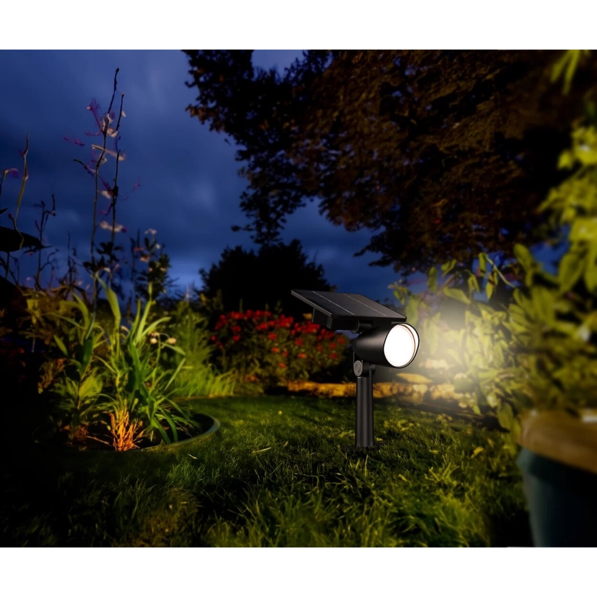 Philips - Foco solar LED ASHLYN LED/1,4W/3,7V 2600 mAh 2700K IP44