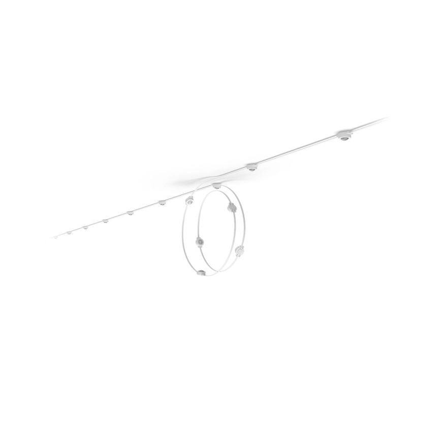 Philips - Guirnalda LED RGBW regulable para exterior Hue FESTAVIA, 32 LEDs, 18 m, 1000–20000 K, IP65