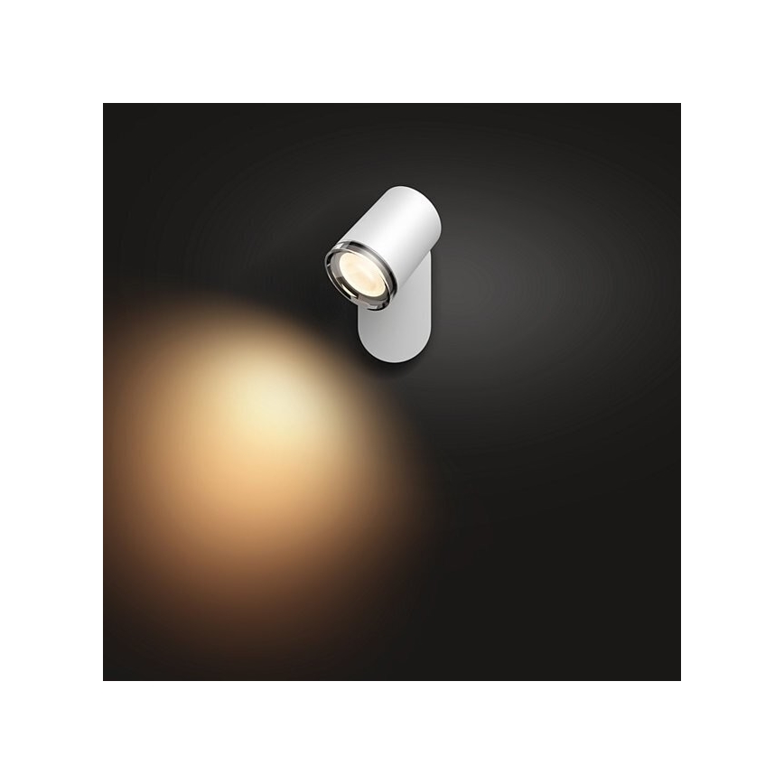 Philips - Lámpara de baño LED regulable Hue ADORE 1xGU10/5W/230V IP44 + mando a distancia