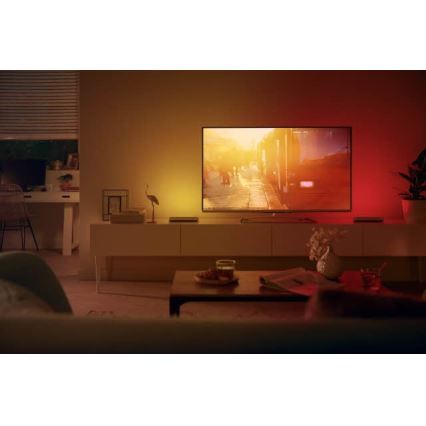 Philips - Lámpara de mesa regulable LED RGB Hue PLAY LED/6W/230V blanca