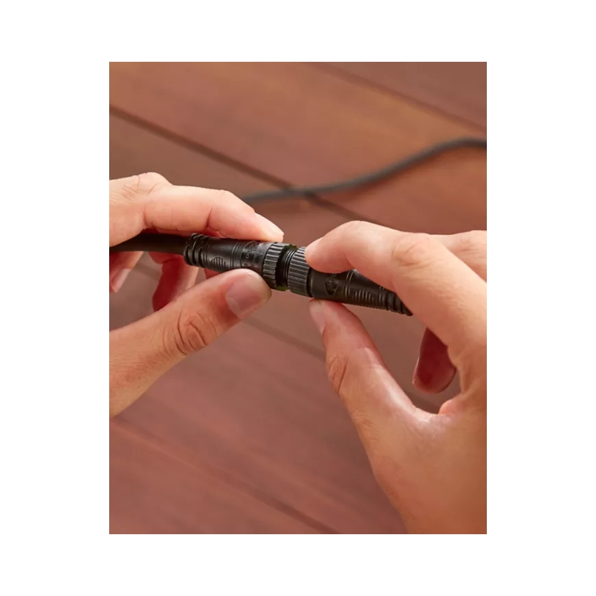 Philips - Hue FESTAVIA Guirnalda de exterior regulable LED RGBW, 30 LEDs, 21 m, IP65