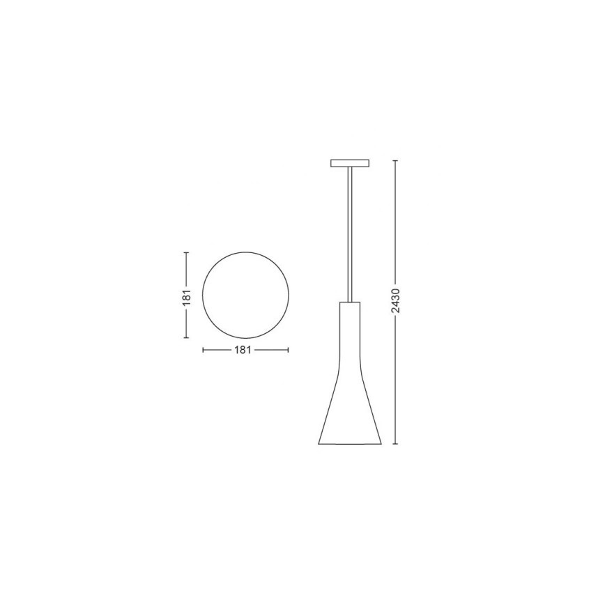 Philips - Lámpara colgante LED regulable en cable Hue EXPLORE 1xE27/6W/230V 2200-6500K + mando a distancia